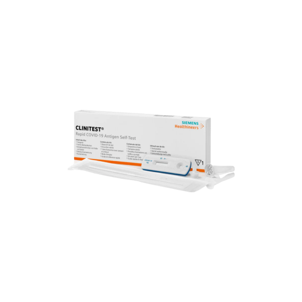 Siemens CLINITEST CE 0123 COVID-19 Selbsttest, Nasenabstrich 1er Box Laientests
