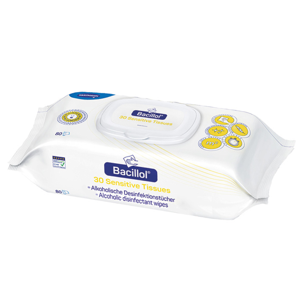 Bacillol® 30 Sensitive Tissue Desinfektionstücher 80 Tücher