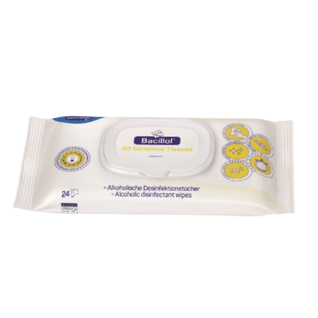 Bacillol® 30 Sensitive Tissue Desinfektionstücher 24 Tücher