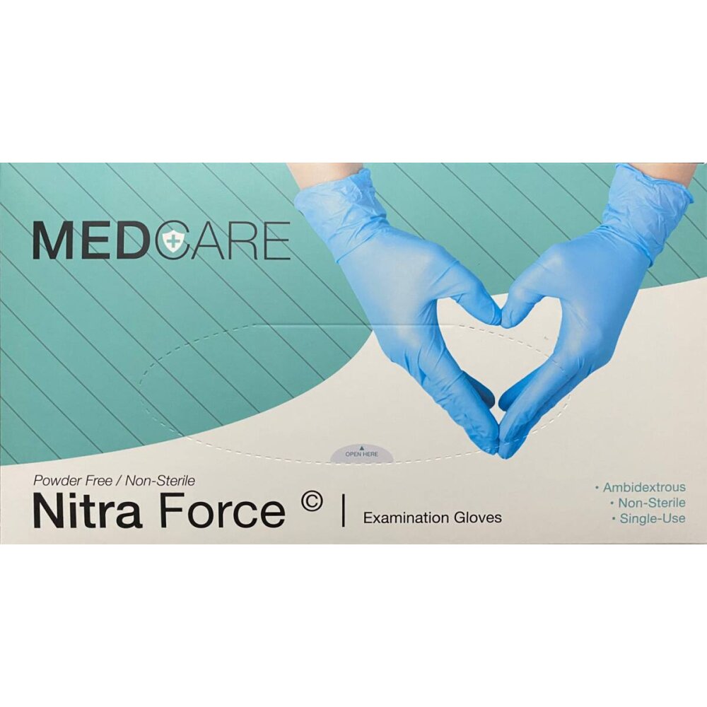 MedCare Einweg Nitril Medizinische Untersuchungshandschuhe