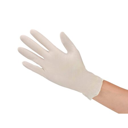 HYGOSTAR unisex Einmalhandschuhe SKIN weiß | 100 St.