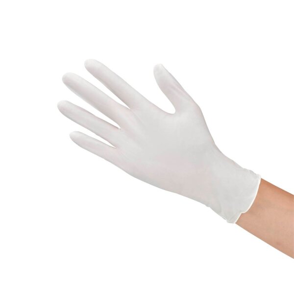 HYGOSTAR unisex Einmalhandschuhe SAFE PREMIUM weiß | 100 St.