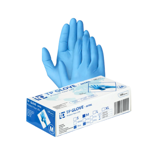 TP Glove Nitril Handschuhe M | Blau