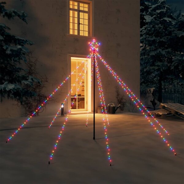 Weihnachtsbaum-Lichterkette Indoor Outdoor 400 LEDs Bunt...
